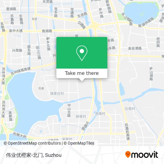 伟业优橙家-北门 map