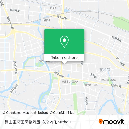 昆山宝湾国际物流园-东南2门 map