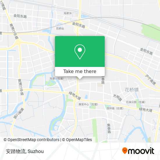 安踏物流 map