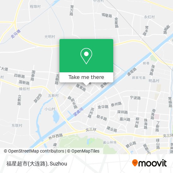 福星超市(大连路) map
