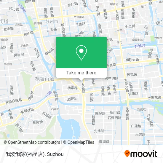 我爱我家(福星店) map