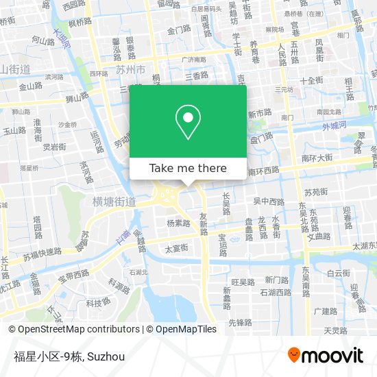 福星小区-9栋 map
