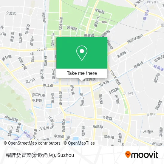 帽牌货冒菜(新欧尚店) map