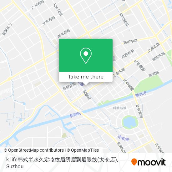 k.life韩式半永久定妆纹眉绣眉飘眉眼线(太仓店) map