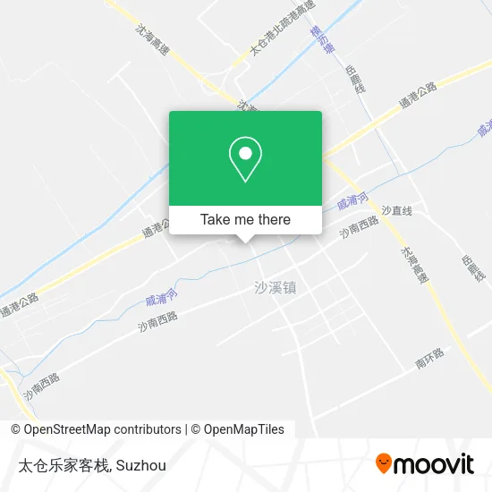 太仓乐家客栈 map