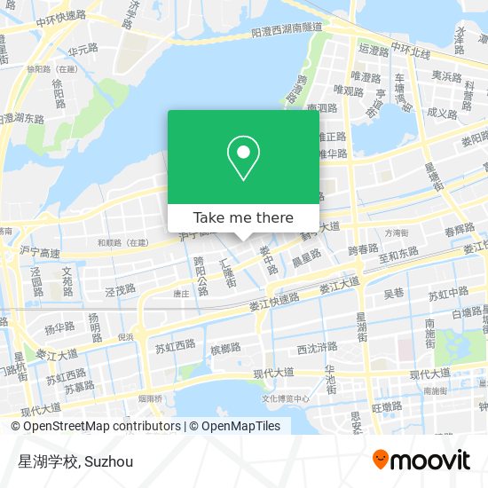 星湖学校 map