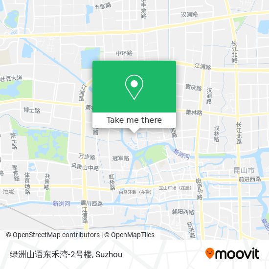 绿洲山语东禾湾-2号楼 map