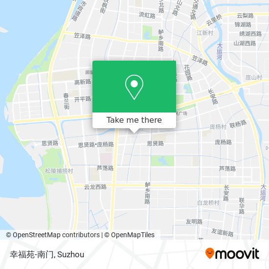 幸福苑-南门 map