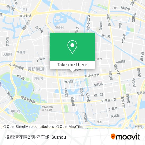 橡树湾花园2期-停车场 map