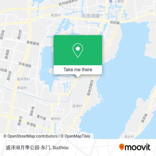 盛泽湖月季公园-东门 map