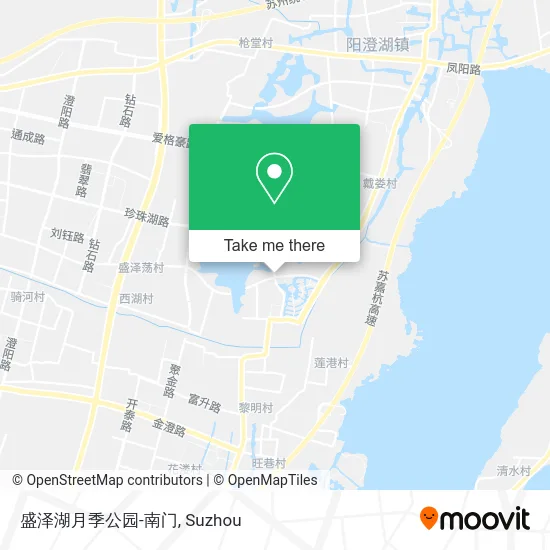 盛泽湖月季公园-南门 map