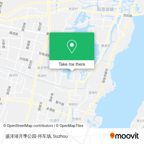 盛泽湖月季公园-停车场 map