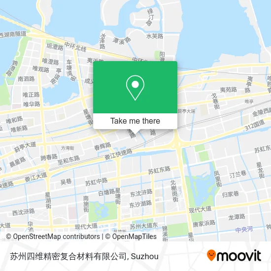 苏州四维精密复合材料有限公司 map