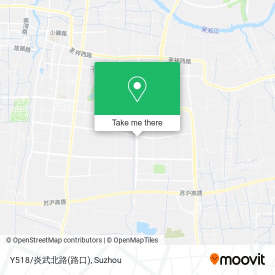 Y518/炎武北路(路口) map