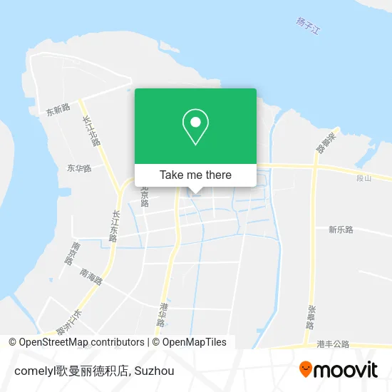comelyl歌曼丽德积店 map