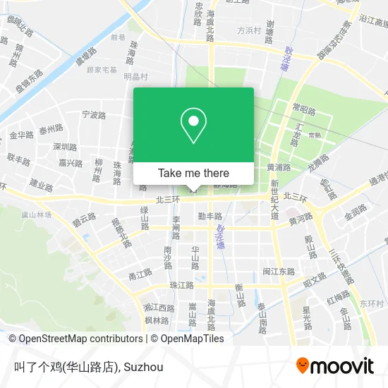 叫了个鸡(华山路店) map