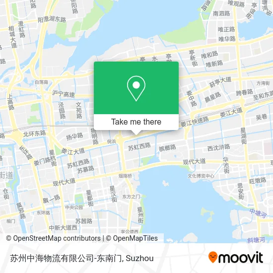 苏州中海物流有限公司-东南门 map