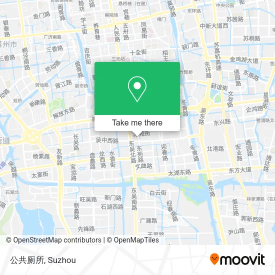 公共厕所 map