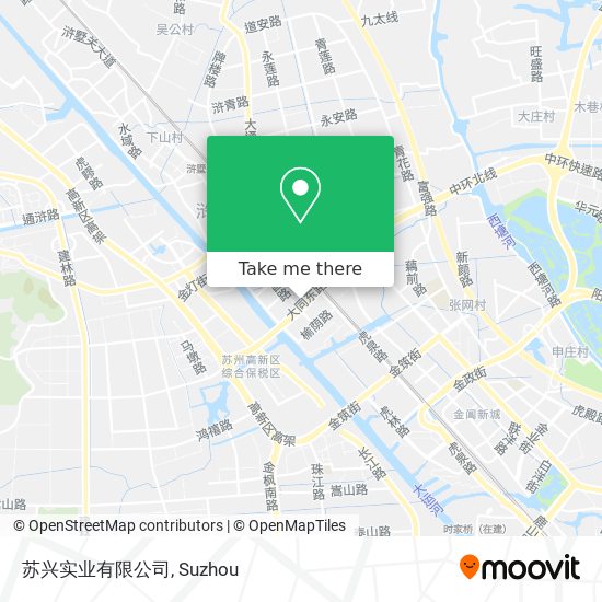 苏兴实业有限公司 map