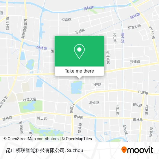 昆山桥联智能科技有限公司 map