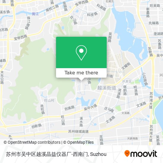 苏州市吴中区越溪晶益仪器厂-西南门 map