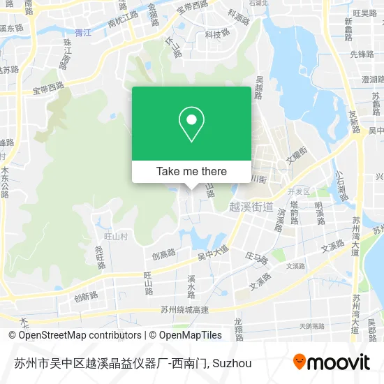 苏州市吴中区越溪晶益仪器厂-西南门 map