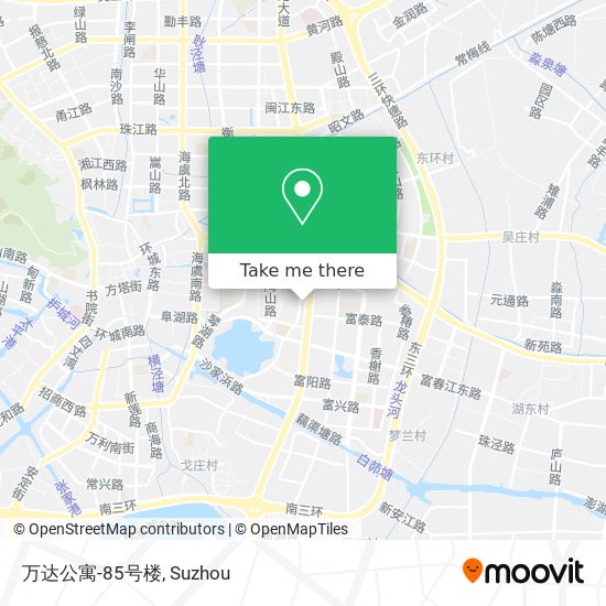 万达公寓-85号楼 map