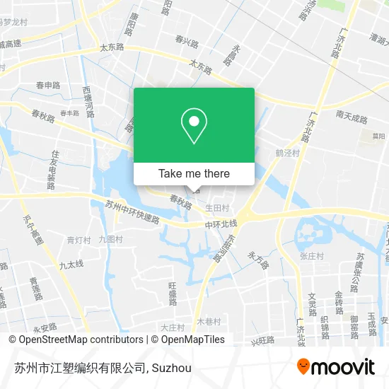 苏州市江塑编织有限公司 map