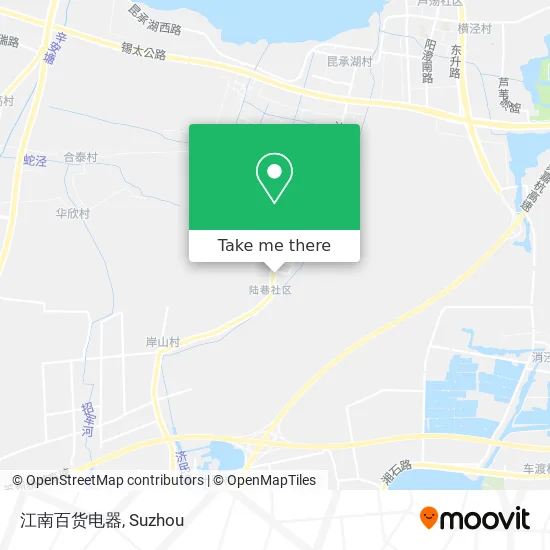 江南百货电器 map