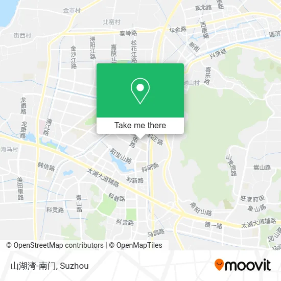 山湖湾-南门 map