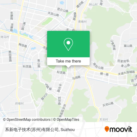 系新电子技术(苏州)有限公司 map