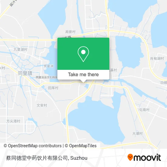蔡同德堂中药饮片有限公司 map