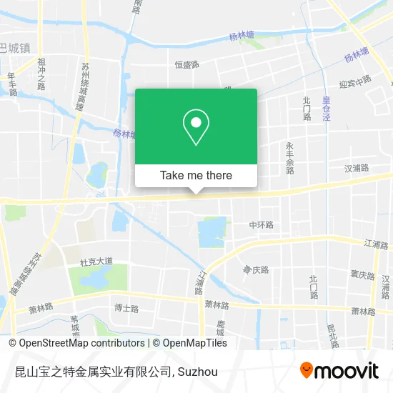昆山宝之特金属实业有限公司 map
