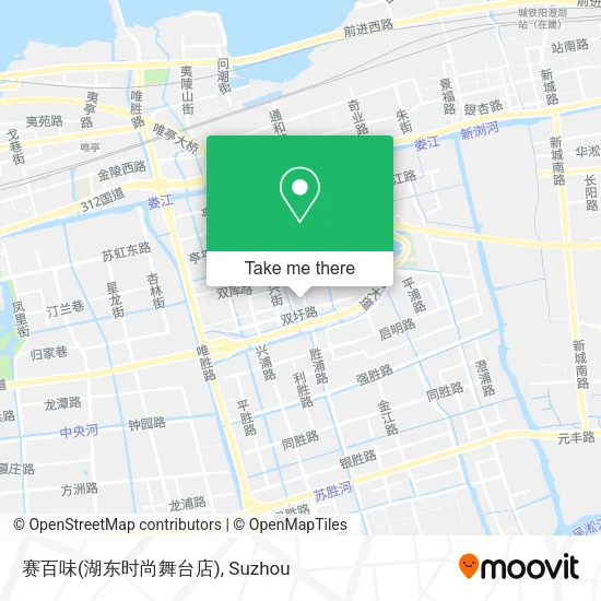 赛百味(湖东时尚舞台店) map