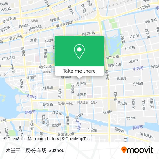 水墨三十度-停车场 map