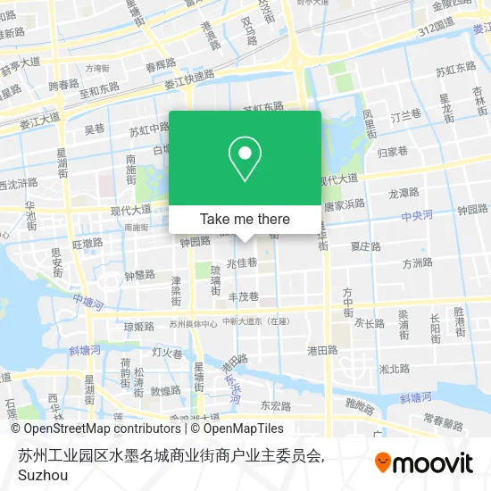 苏州工业园区水墨名城商业街商户业主委员会 map