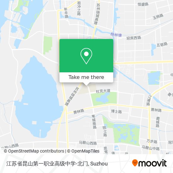 江苏省昆山第一职业高级中学-北门 map