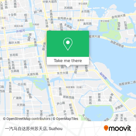 一汽马自达苏州苏天店 map