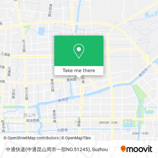 中通快递(中通昆山周市一部NO.51245) map