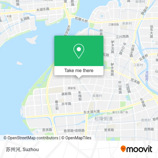 苏州河 map