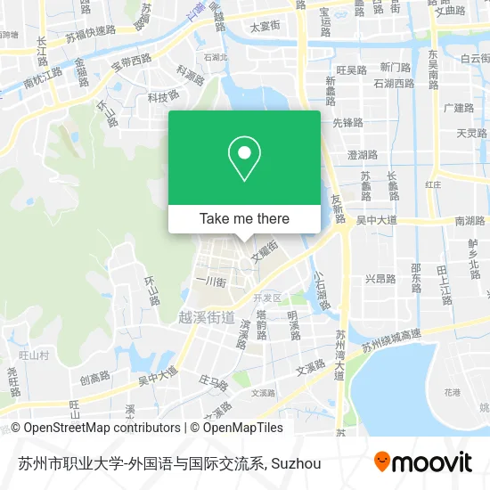 苏州市职业大学-外国语与国际交流系 map