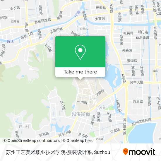 苏州工艺美术职业技术学院-服装设计系 map