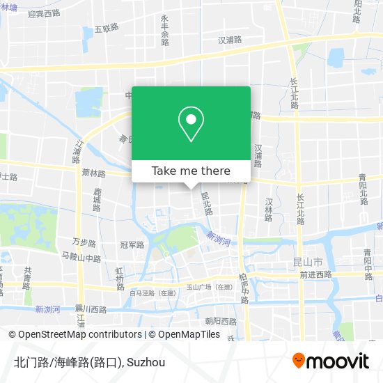 北门路/海峰路(路口) map