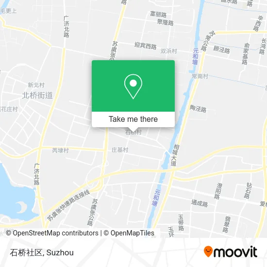 石桥社区 map
