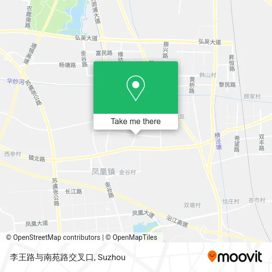 李王路与南苑路交叉口 map