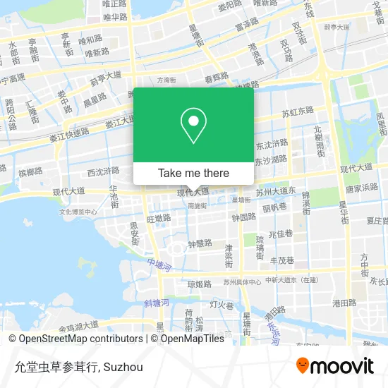 允堂虫草参茸行 map