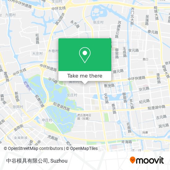 中谷模具有限公司 map