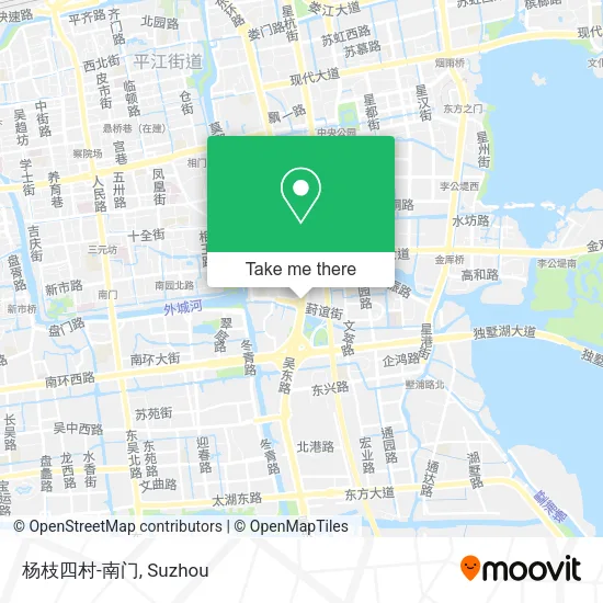 杨枝四村-南门 map