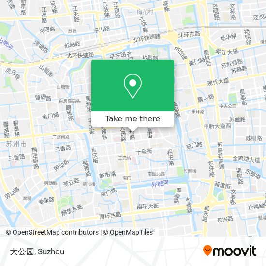 大公园 map