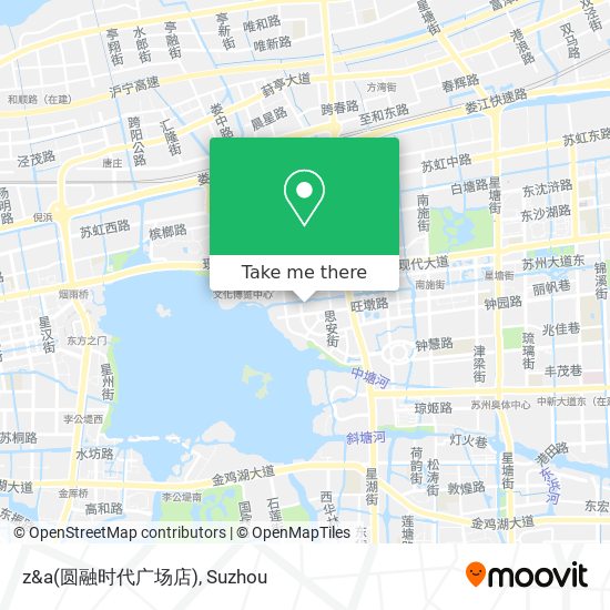 z&a(圆融时代广场店) map